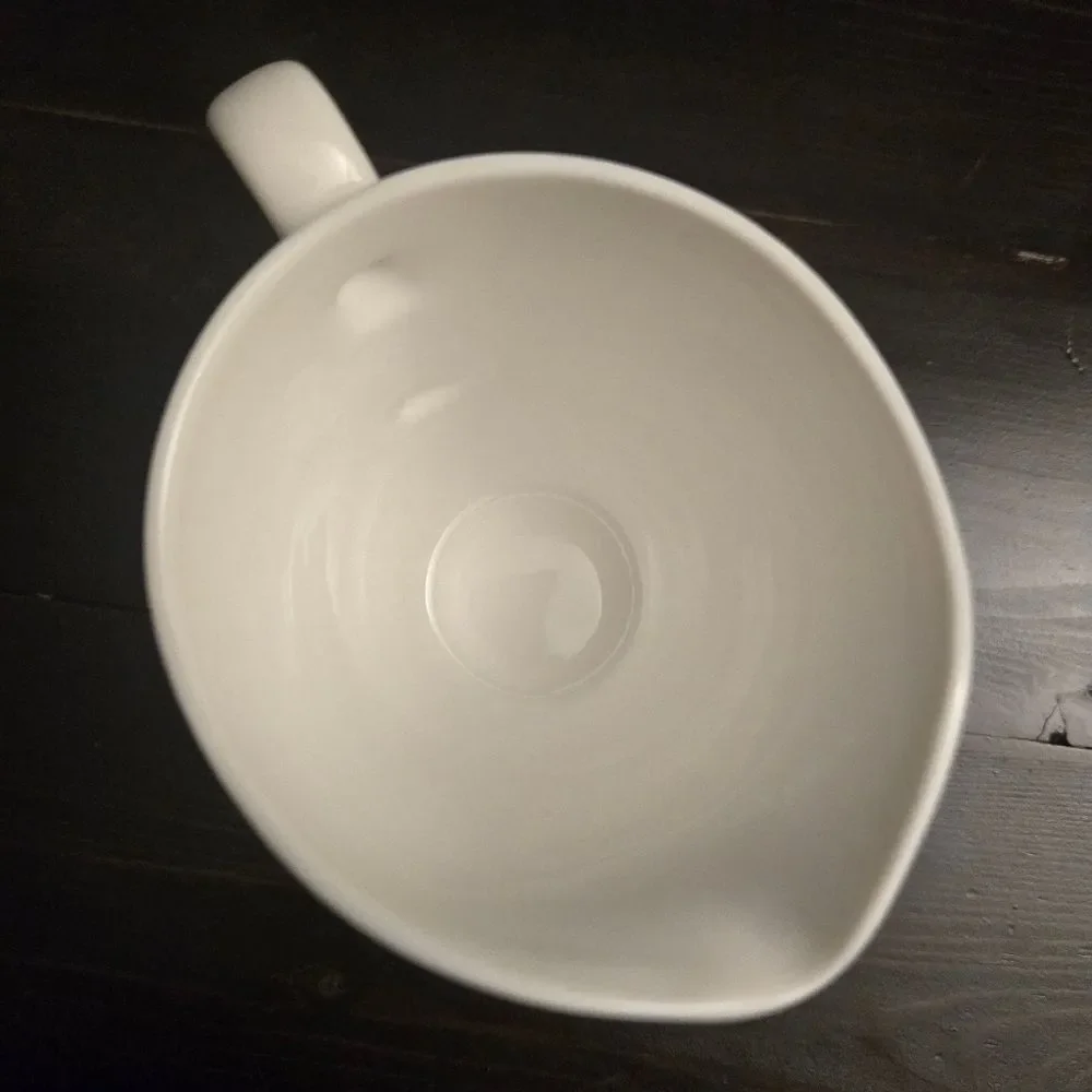 Vintage Lenox USA Artist Sketchbook Creamer 12 Oz Floral Discontinued Piece 4